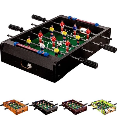 GAMES PLANET® Mini Kicker DUNDEE 51x31x8cm, schwarz - Bild 1 von 4