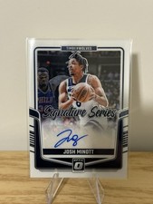 2024-25 Panini Donruss Optic - Signature Series Josh Minott #SS-MIN (AU)