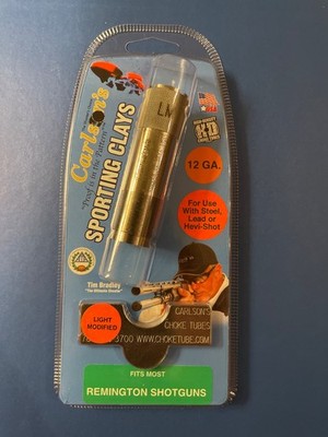 CARLSON'S REMINGTON EXTENDED LIGHT MODIFIED SPORTING CLAYS CHOKE TUBE 13362