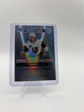 2021-22 UD Credentials Daniil Miromanov Debut Ticket Access /999 #101 RC Vegas