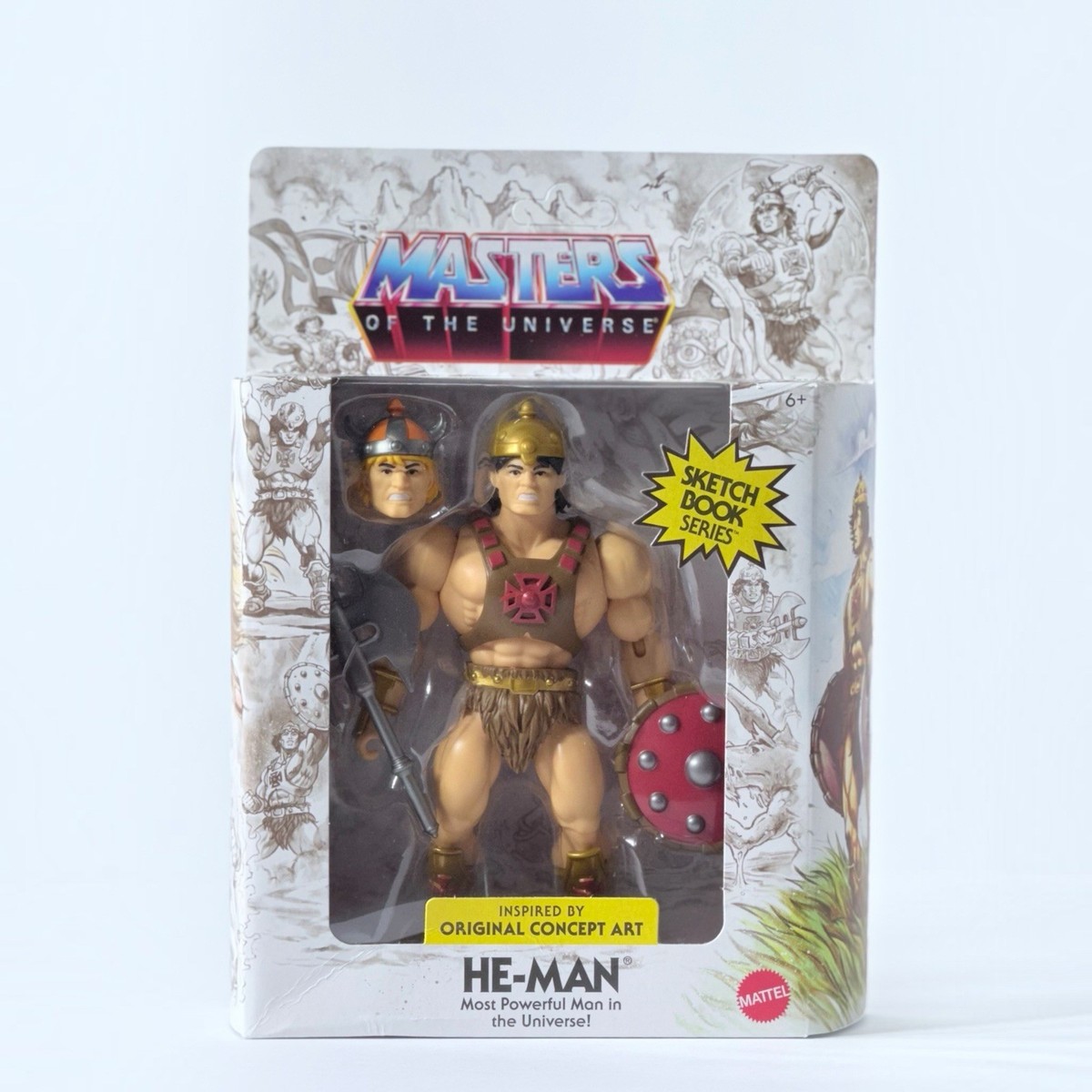 Masters Of the Universe Sketchbook Series He-Man Original Concept