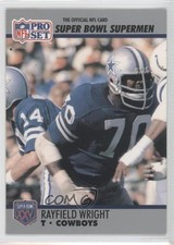 1990 Pro Super Bowl XXV Silver Anniversary Box Set Rayfield Wright #61 HOF 2k7