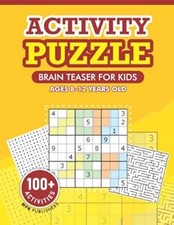Activity Puzzle Brain Teaser for Kids Ages 8-12 Years Old : Mazes