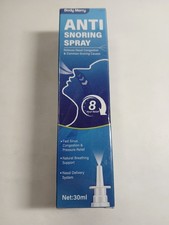 Anti Snoring Spray Fast Snore Stopper Spray Droplets 30ml