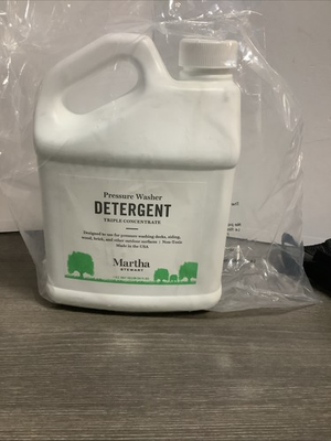 #ad Pressure Washer Detergent Triple Concentrate Martha Stewart US Half Gallon NEW￼ $16.95