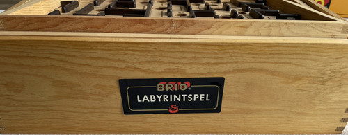 Vintage Brio Schweden Labyrinth Holz Kipplabyrinth Spiel OVP - Bild 6 von 14
