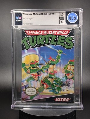Teenage Mutant Ninja Turtles TMNT Nintendo NES NTSC US Wata PSA 9.2 A Brand New