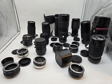 Vivitar Lenses, Teleconverters, Extension Tube, Caps, Cases Etc.