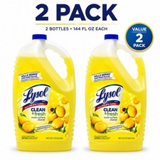 Lysol Multi Surface Cleaner 144oz Lemon Disin...