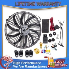 16 Inch 3000cfm Electric Radiator Cooling Fan Thermostat Relay Switch Kit 12v 16 Inch 3000cfm Electric Radiator Cooling Fan Thermostat Relay Switch Kit 12v