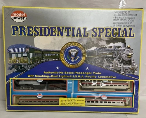 Model Power HO Gauage Presidential special CP Rail Passenger Set