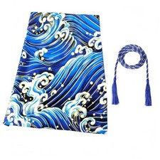 Auto Car Shifter Shift Knob Cover Japanese Antiquity Element of koi Manual Blue