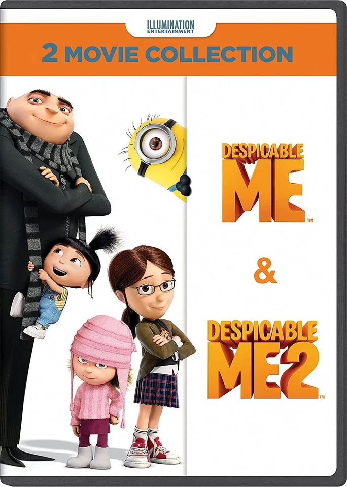 Despicable Me: 2-Movie Collection (DVD) Steve Carell Jason Segel (US IMPORT) - Image 2 of 3