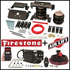 Firestone Ride-rite Air Spring Bags Compressor Kit Fit 1994-2002 Ram 2500 3500