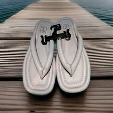 No Boundaries Women's Size 7 Puffy Thong Flip Flop Sandals Shoes Lavender