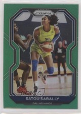 2021 Panini Prizm WNBA Green Prizm Satou Sabally #70 g1z