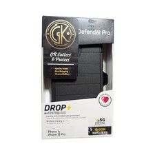 R1-O Otterbox Defender Pro Holster Case For Apple iPhone 12  12 Pro - Black