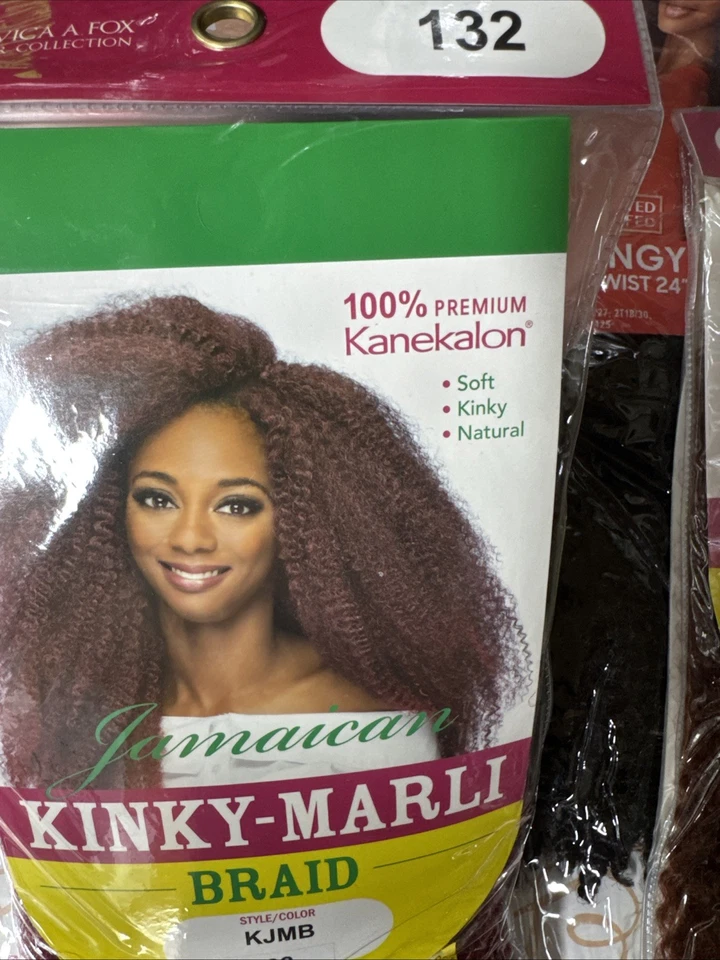 Lote de 5 paquetes de cabello sintético Outre X-Pression y Vivica (ver detalles en las fotos) Foto 3 de 4