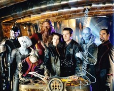 BEN BROWDER & VIRGINIA HEY - Farscape GENUINE SIGNED AUTOGRAPHS
