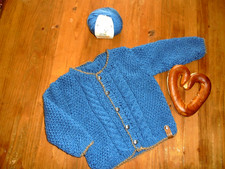 Trachtenjacke Kinderjanker Strickjacke handge...