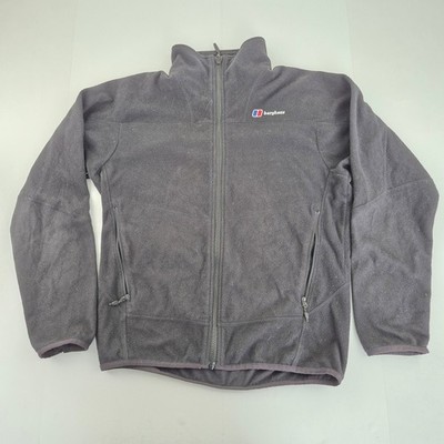 BERGHAUS Fleece Small Black Men Lightweight 100% Polyester Outdoor Wanderjacke