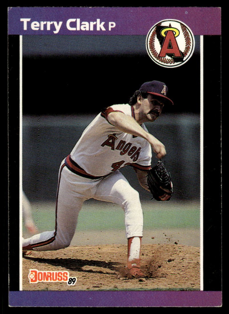 1989 Donruss #607 Terry Clark "LEAF, INC." & "*Denotes