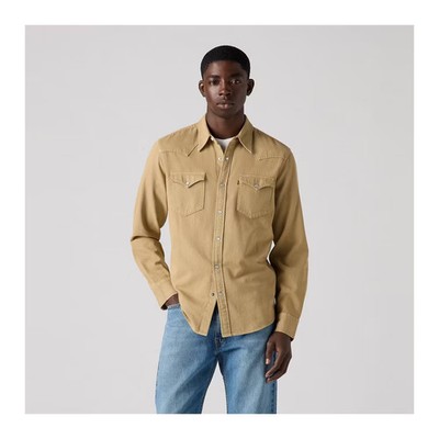 Levi's Men's Long Sleeve Western Button-Down Shirt