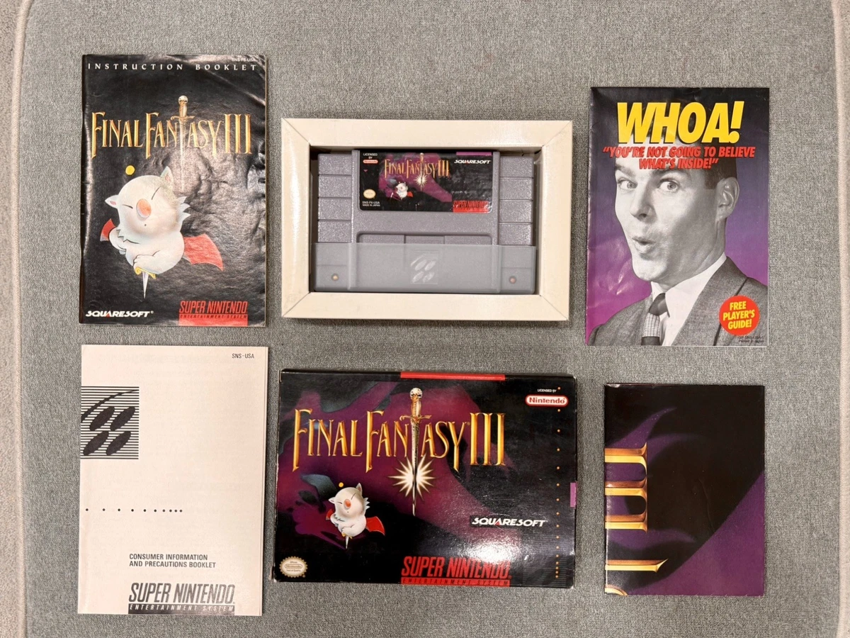 25+ Final Fantasy III Nintendo Video Games for sale | Updated Oct 2026