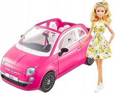 Doll Fiat 500 Car & Doll Set Toy New