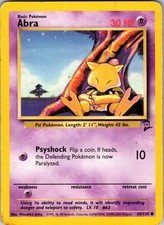 Abra 65/130 2000 Base Set 2 Regular Common HP