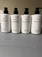 Byredo Bal d  Afrique Body Lotion 15.2oz / 450ml Pump Bottle 4 Bottles Set BN