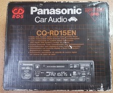 PANASONIC CQ-RD15EN autoradio 100% FUNZIONANTE ORIGINALE TESTED 