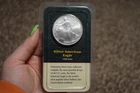 2000  American Eagle Dollar Uncirculated 1 oz .999 Silver, Littleton Pack