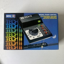 Mrc Tech Ii Rail Power Loco-motion 1500 Model Train Control In Box Tested Works