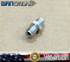 4AN  to 7/16-24 Steel Fitting Adapter Connector for Garrett Turbo Oil Feed Brake