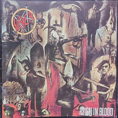 Slayer : Reign In Blood CD 1986 Def Jam USA 9 24131-2 - ORIGINAL