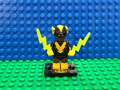 Lego Black Vulcan Minifigure W Accessory Batman Movie Series 2 71020 CMF Rare