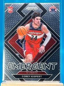 2021-22 Panini Prizm - Emergent Corey Kispert #10 (RC)