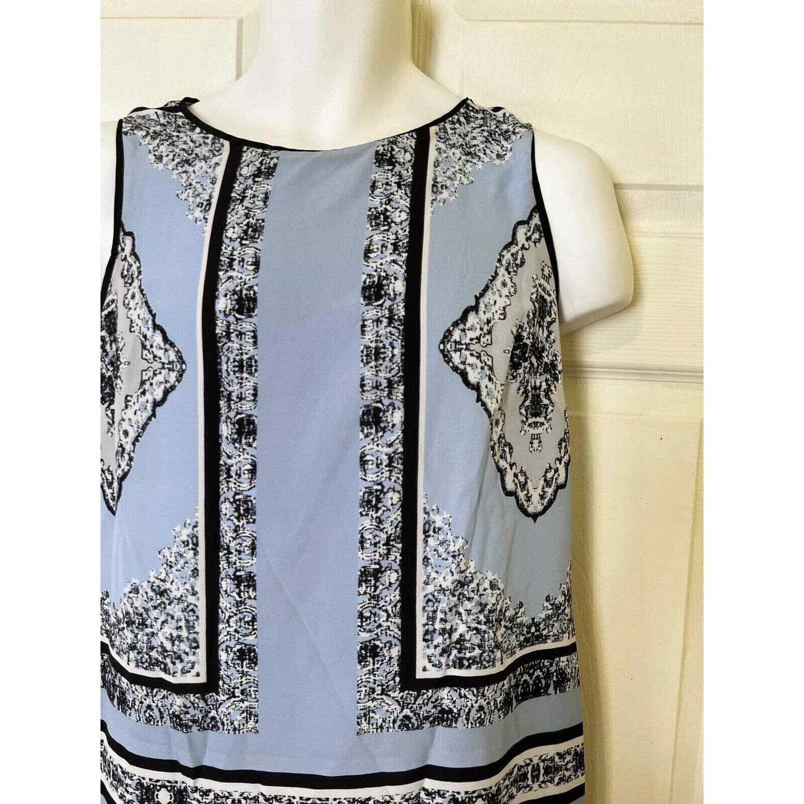 VETEMENTS 161101 Abito Filosofia Blu 8 Medium Donna Repubblica Abbigliamento Senza Maniche