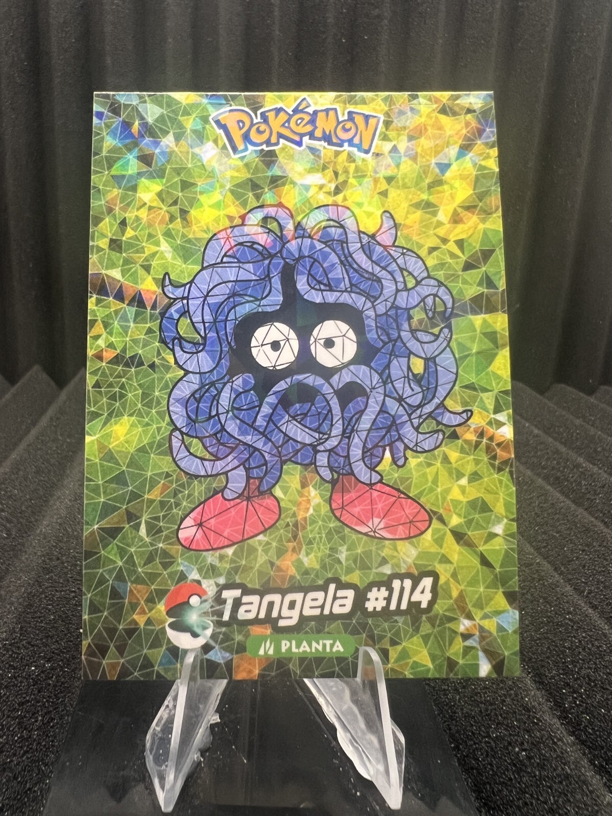 Tangela #114 - Cracked Ice Holo - Crystal Collection 2024 - Pokemon Card