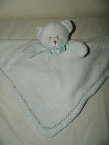 blue bear security blanket