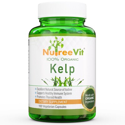 PURE ORGANIC KELP CAPSULES (500mg)