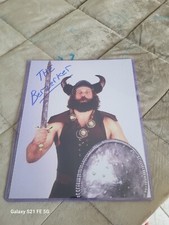 The Berzerker SIGNED  Authentic  8×10 Autographed Lotr Certification 