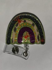 Halloween Spiders Badge Reel, ID Holder, Retractable ID Holder