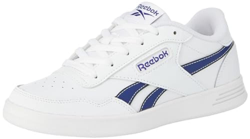 (TG. 48.5 EU) Reebok Court Advance, Sneaker Unisex-Adulto, Ftwwht/CLACOB/VECNAV,
