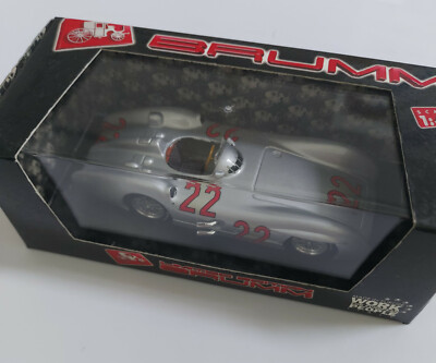 Brumm R280C Mercedes W196C France Grand Prix 1954 Hans Herrmann, die-cast 1:43