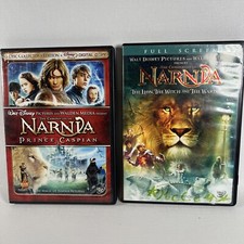 The Chronicles of Narnia The Lion The Witch  Prince Caspian DVD Lot of 2 NIP