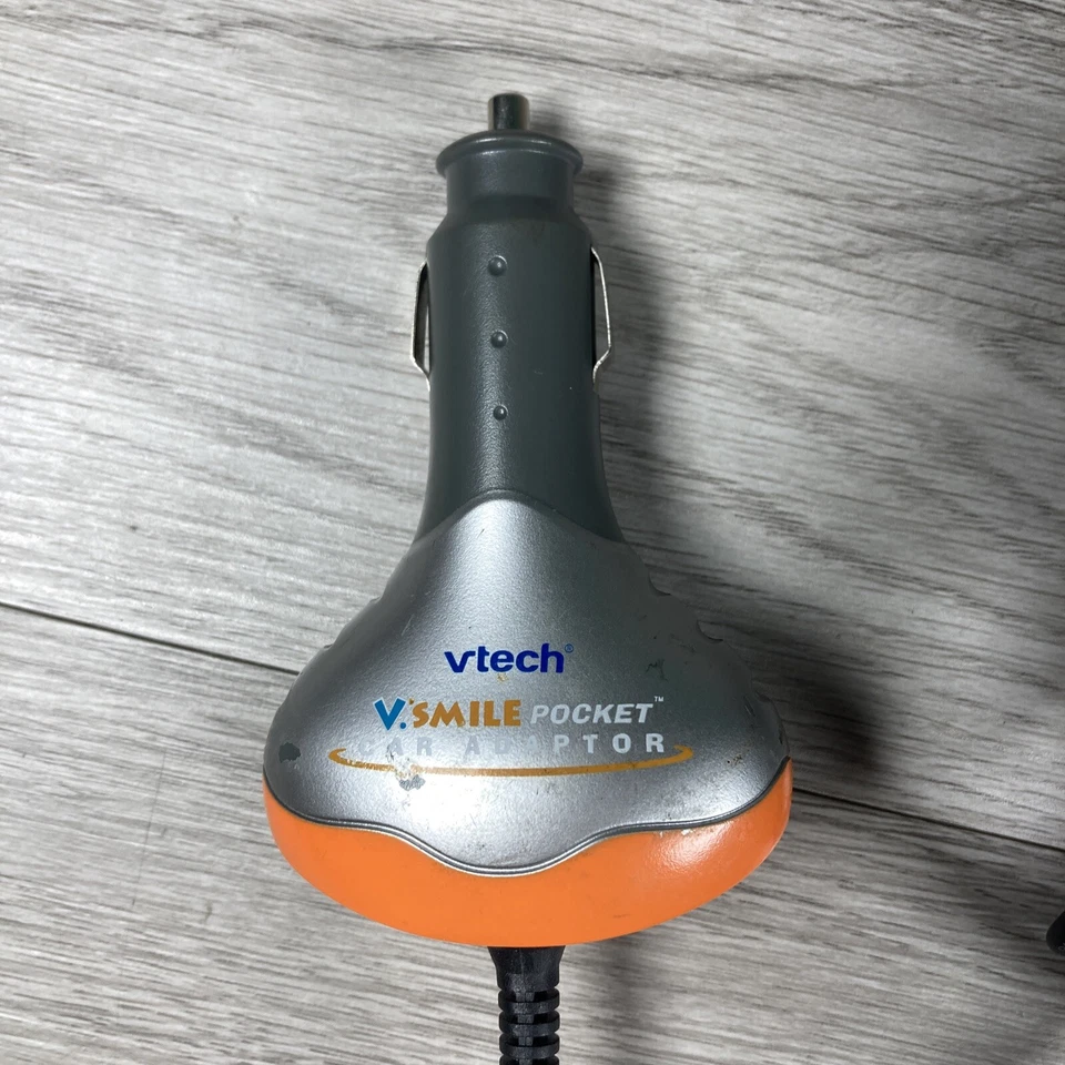 Vtech VSmile Pocket Car Adapter Power Cable Cord For Video Game Systems tested - Image 2 of 4