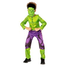Hulk Child Costume Avengers Superhero Cosplay Jumpsuit and Mask - Rubie's 301323