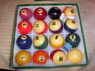JAPER BEES POOL / BILLARD BALL SET w/BOX - PLUS MORE — photo 5
